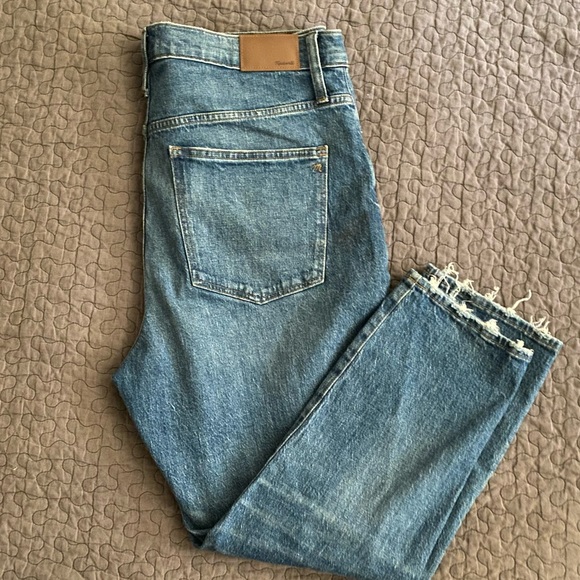 Madewell High-Rise Slim Boyjean in Lavern Wash - Picture 4 of 6